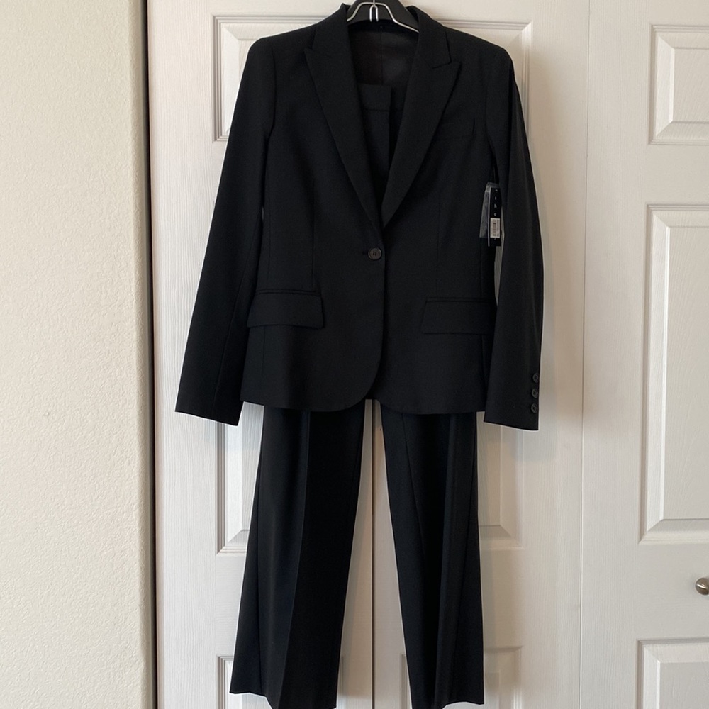 NWT Theory Emery Wide Leg Suit Pants